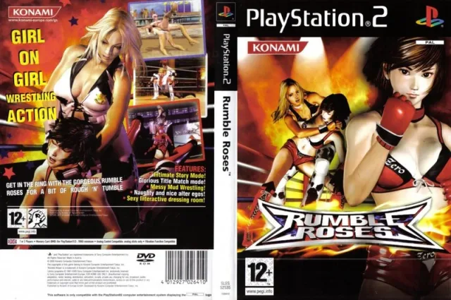 Rumble Roses PS2 cover