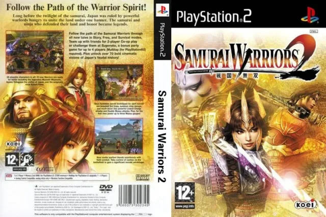 Samurai Warriors 2 PS2 cover