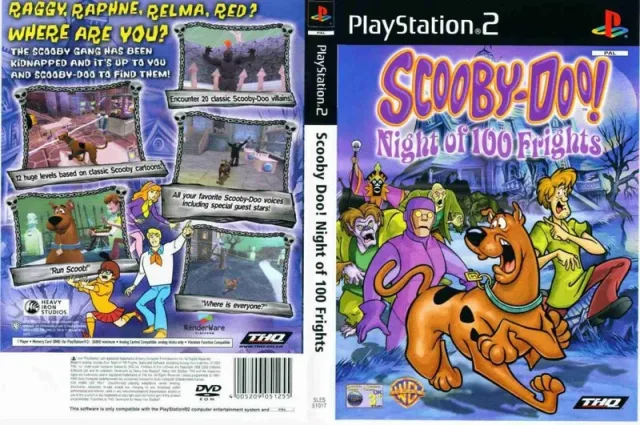 Scooby-Doo! Night of 100 Frights PS2 cover