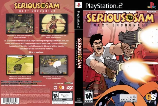 Serious Sam - Next Encounter PS2 cover