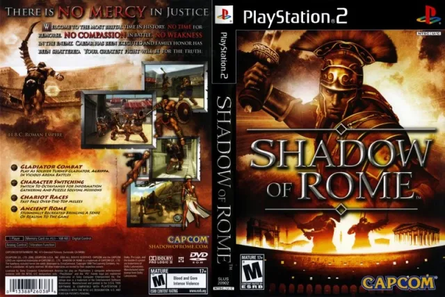 Shadow of Rome PS2 cover