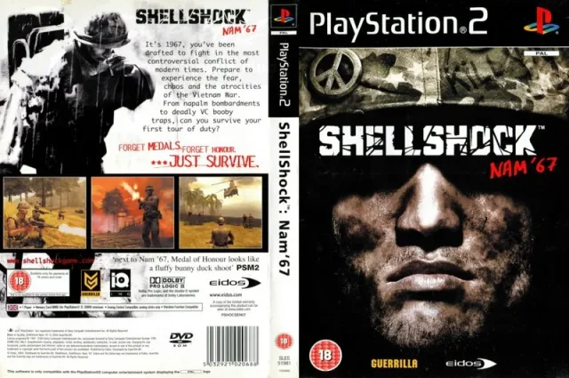 ShellShock - Nam '67 PS2 cover