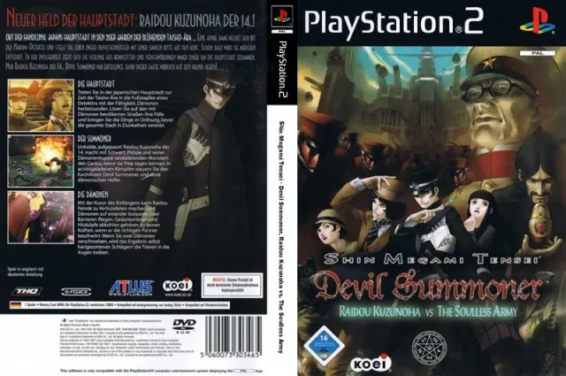 Shin Megami Tensei: Devil Summoner: Raidou Kuzunoha vs. The Soulless Army PS2 cover