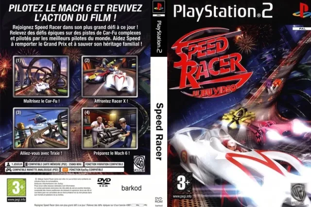 Speed Racer PS2 cover