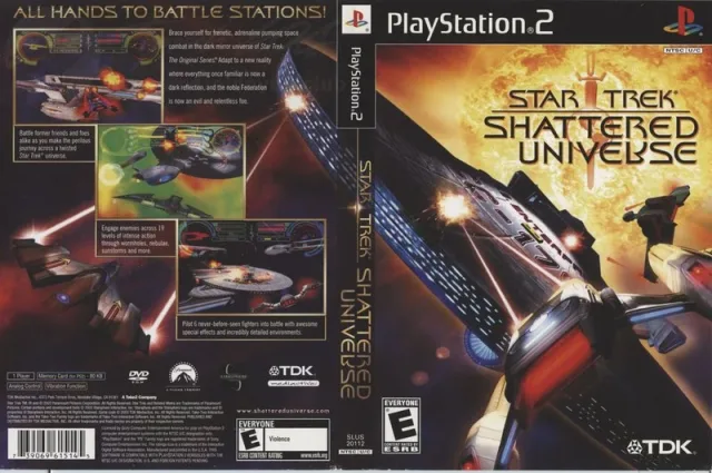 Star Trek - Shattered Universe PS2 cover