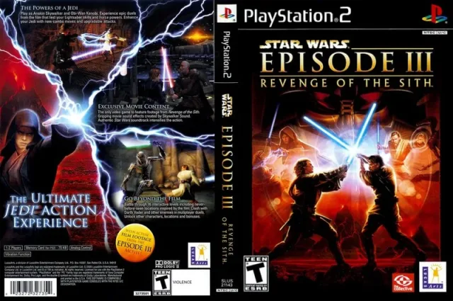 Star Wars - Episode III - Revenge of the Sith PS2 cover