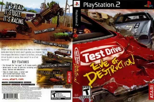 Test Drive - Eve of Destruction PS2 cover