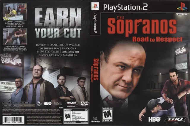 The Sopranos - Road to Respect PS2 cover