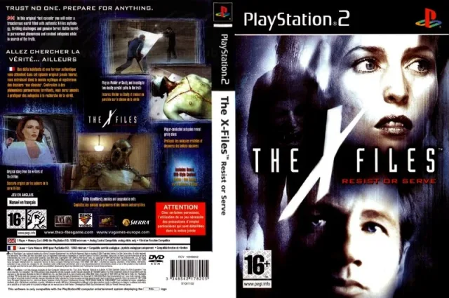 The X-Files: Resist or Serve PS2 cover