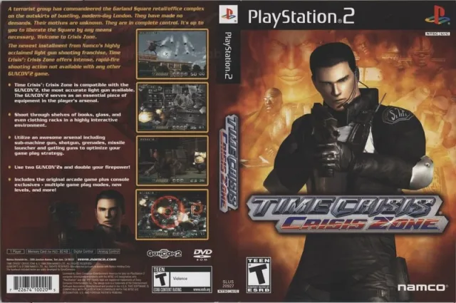 Time Crisis - Crisis Zone PS2 cover