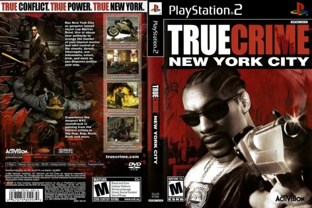 True Crime - New York City PS2 cover