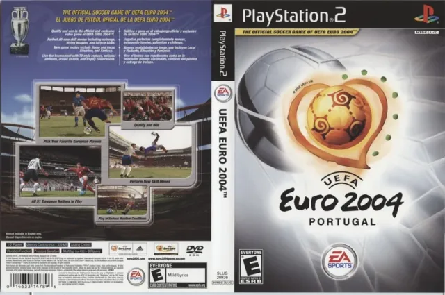 UEFA Euro 2004 - Portugal PS2 cover