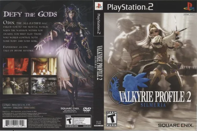 Valkyrie Profile 2 - Silmeria PS2 cover