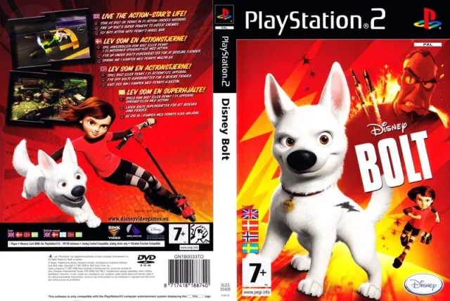 Walt Disney Pictures Bolt PS2 cover