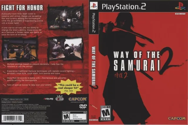 Way of the Samurai 2 PS2 cover