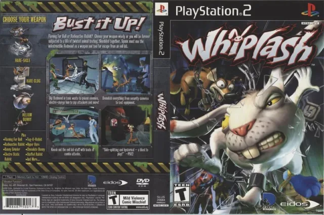 Whiplash PS2 cover