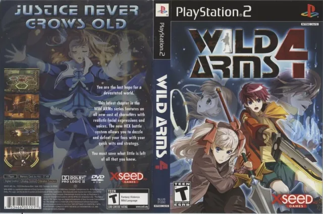 Wild Arms 4 PS2 cover