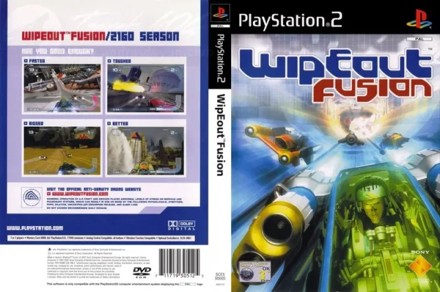 Wipeout Fusion PS2 cover