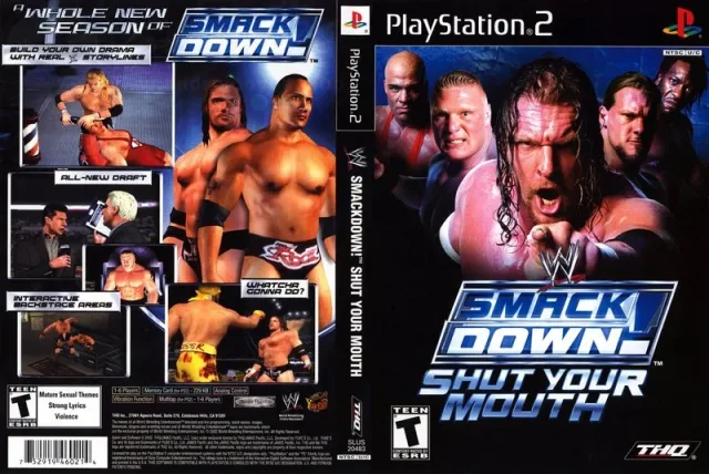 WWE SmackDown! Shut Your Mouth PS2 cover
