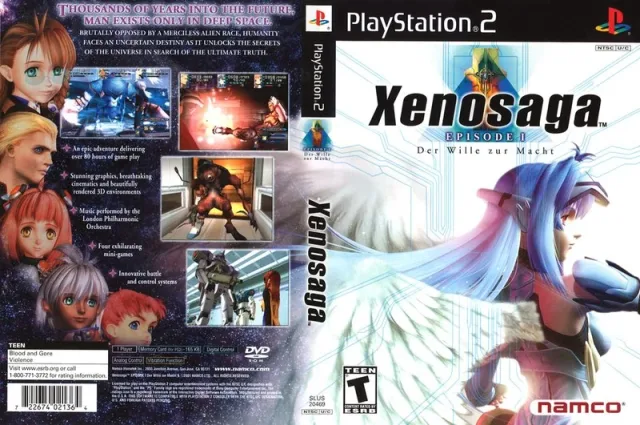 Xenosaga Episode I - Der Wille zur Macht PS2 cover